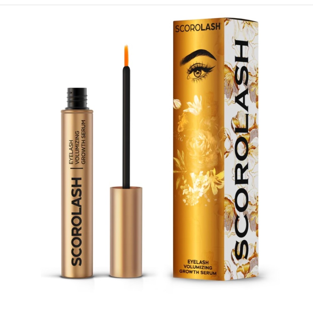SCOROLASH EYELASH VOLUMIZING GROWTH SERUM new in box